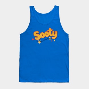 Sooty Text Logo Izzy Wizzy Tank Top